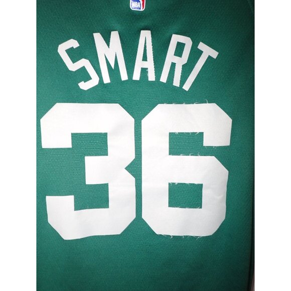 Men Boston Celtics Nike Icon Edition Green XL Marcus Smart Swingman # 36 NBA - Picture 4 of 9